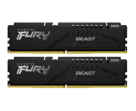 KINGSTON Pamięć DDR5 Fury Beast Black 64GB(2*32GB)/5600 CL40 KF556C40BBK2-64 - 1073766 - zdjęcie 1